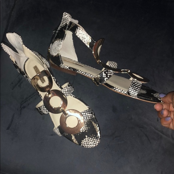 BCBGeneration Snake print Flats - Picture 2 of 4